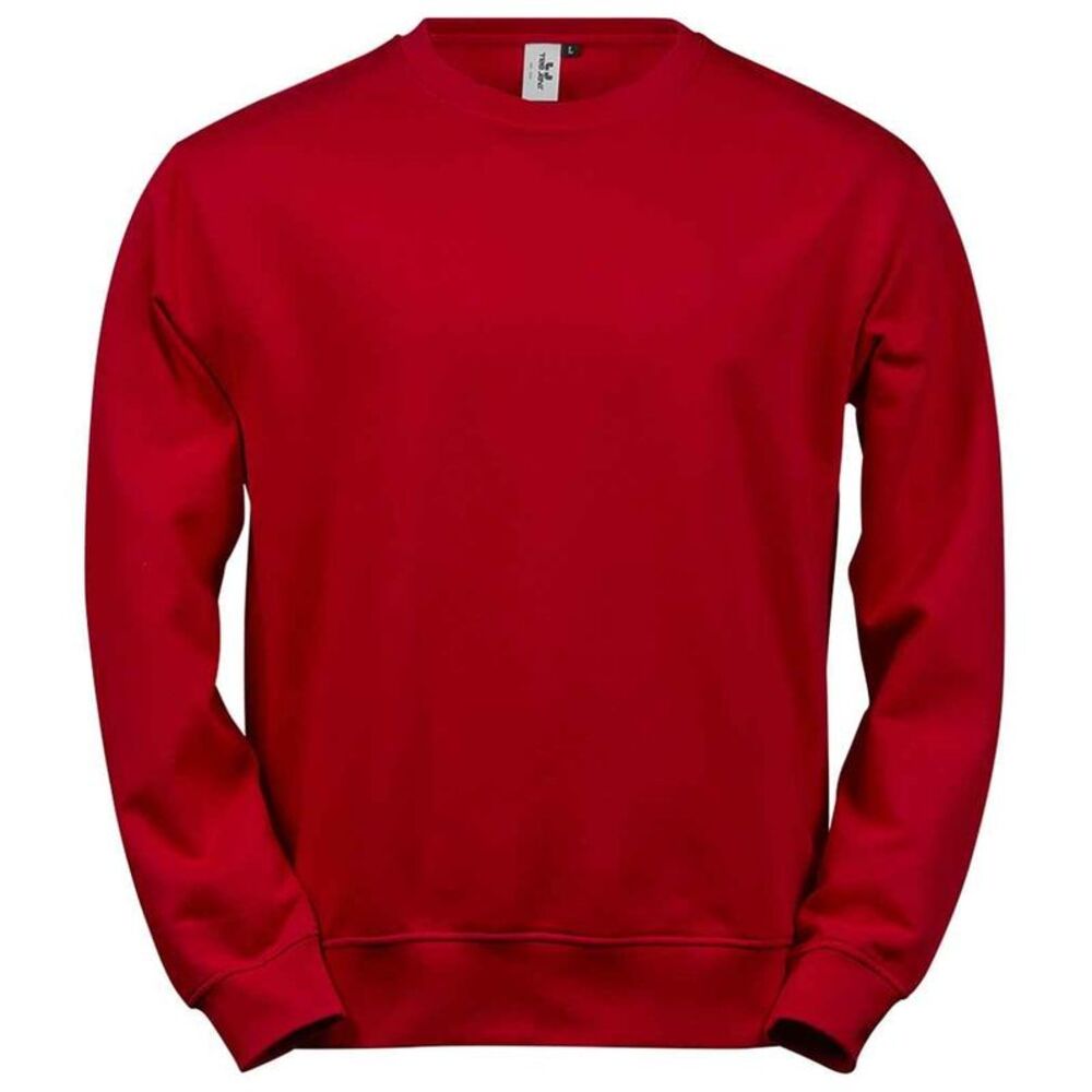 Tee Jays Mens Power Sweatshirt / Red